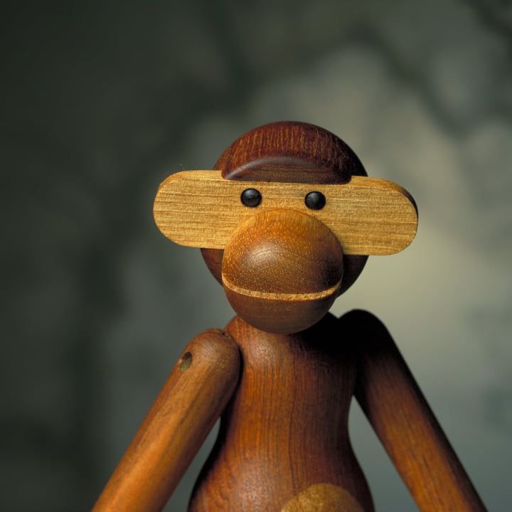 Wooden monkey by Kay Bojesen