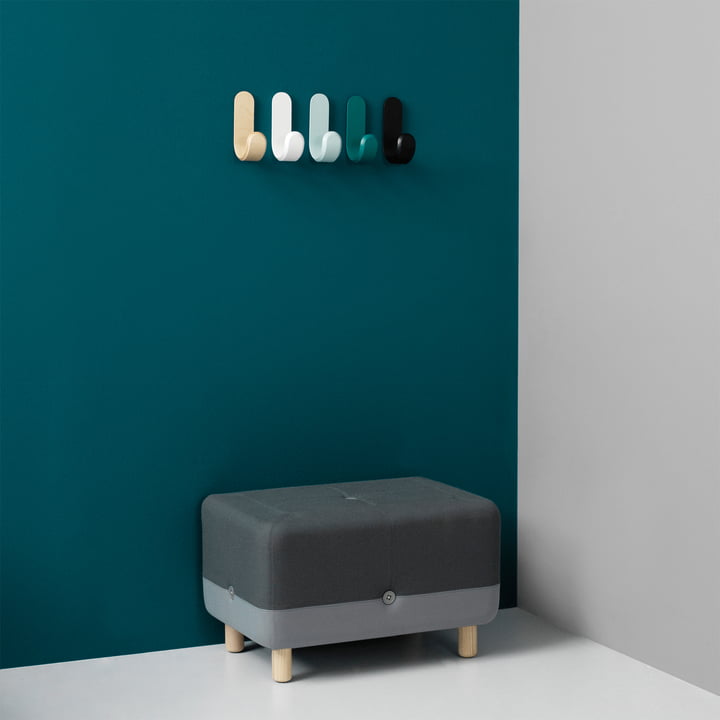 Curve Wall hooks from Normann Copenhagen