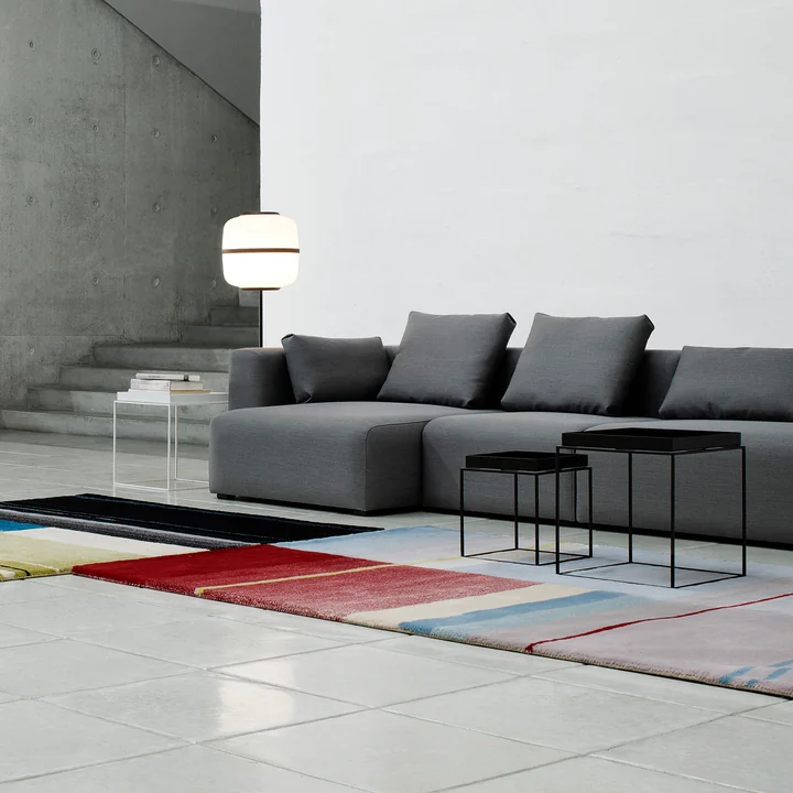 Tray Table and Mags Soft Sofa from HAY