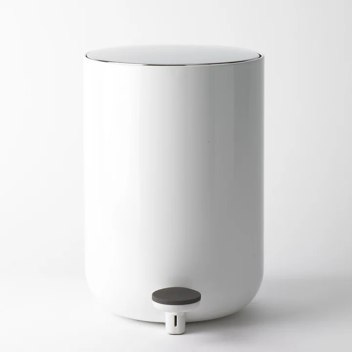 Audo - Bath Pedal bin 7 liters, white