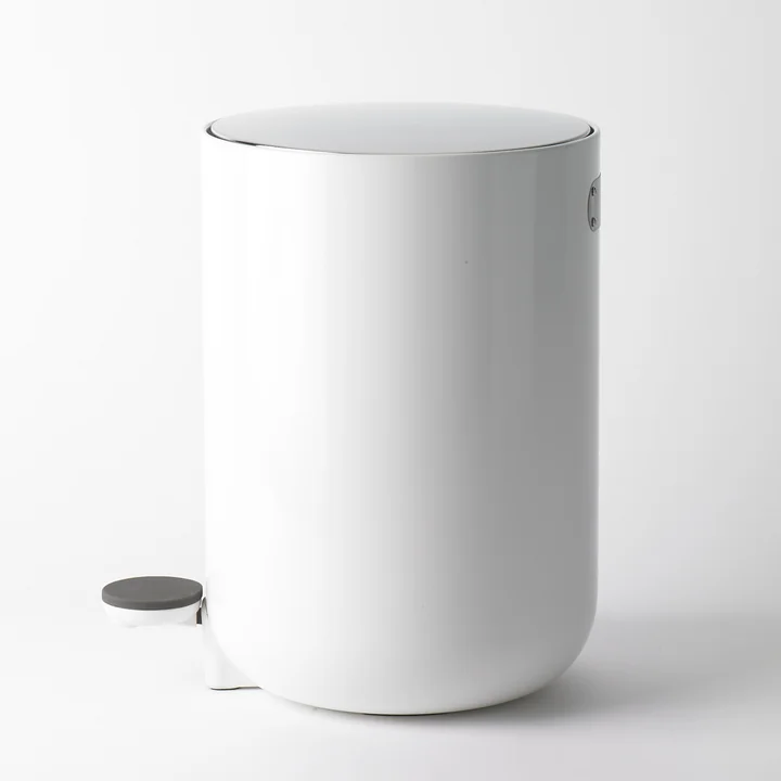 Audo - Bath Pedal bin 7 liters, white