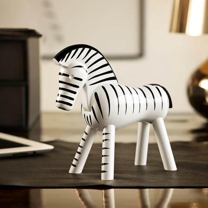 Lovingly designed zebra to play with and collect