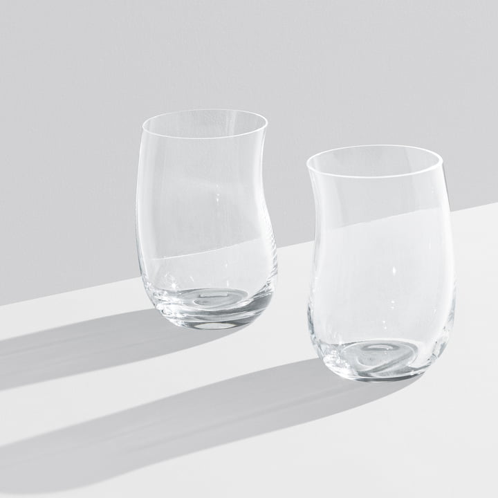 Georg Jensen - Cobra Drinking Glass 0.35 l (set of 2 ), transparent