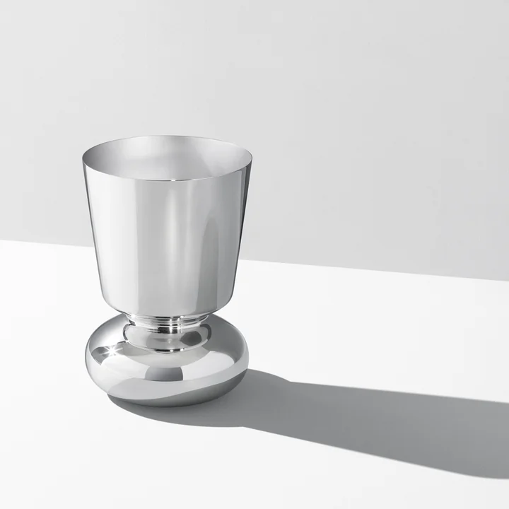 Georg Jensen - Alfredo Vase 220, stainless steel