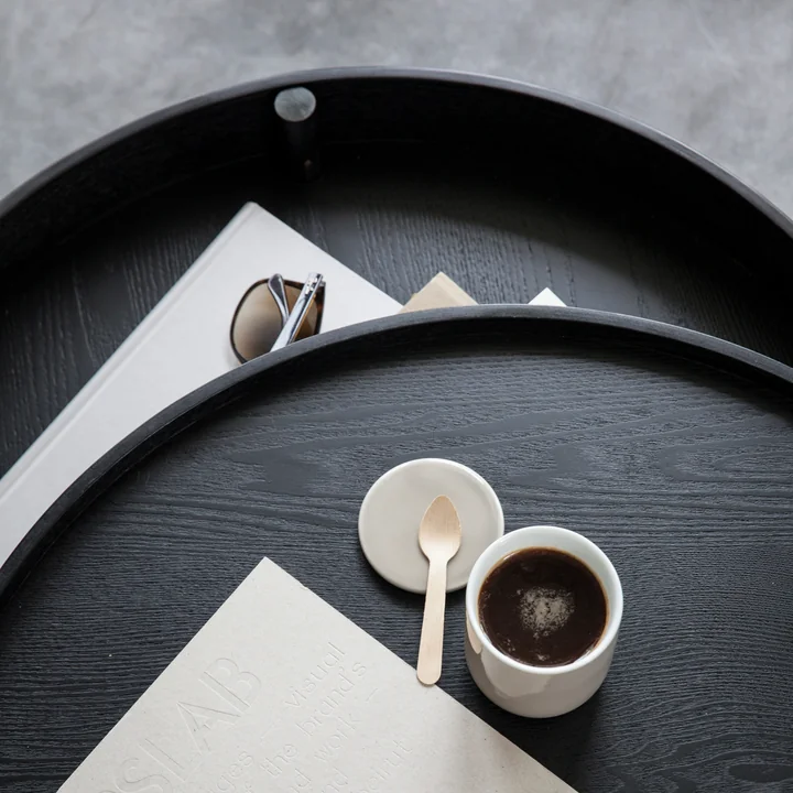 Audo - Turning Table, black ash