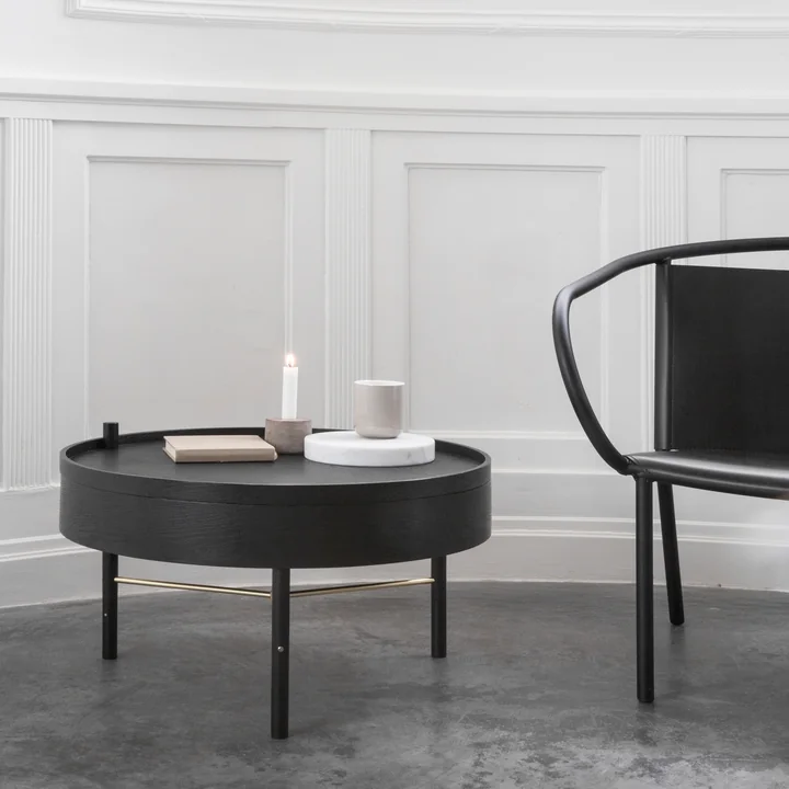 Audo - Turning Table, black ash