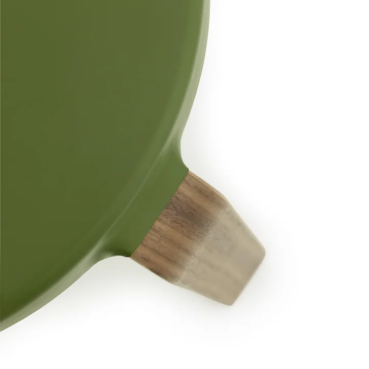 Tap stool by Normann Copenhagen in walnut / olive green