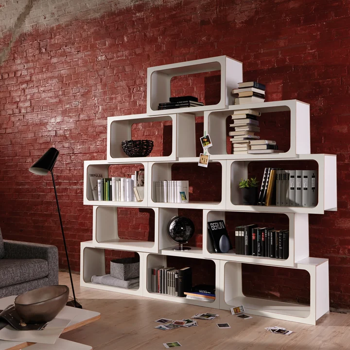Müller Small Living - Boxit stapable Shelf Module, side