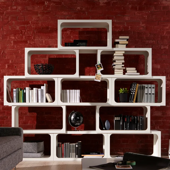 Müller Small Living - Boxit stapable Shelf Module, side