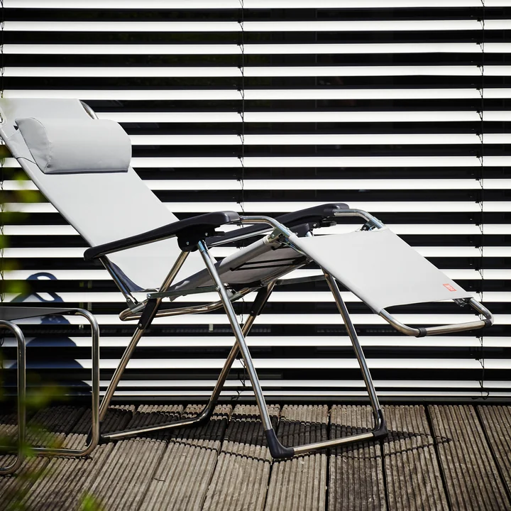 Amida Aluminium recliner from Fiam