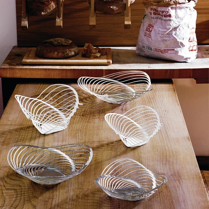 Airy light steel basket shell