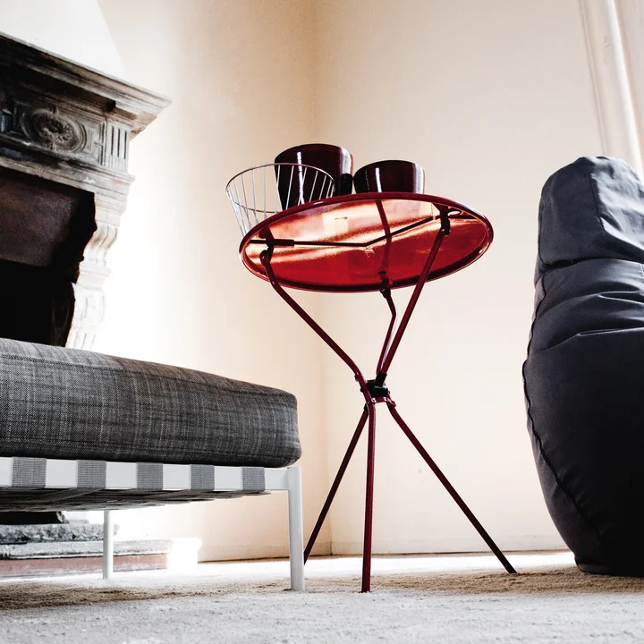 Zanotta - Cumano Coffee Table, red