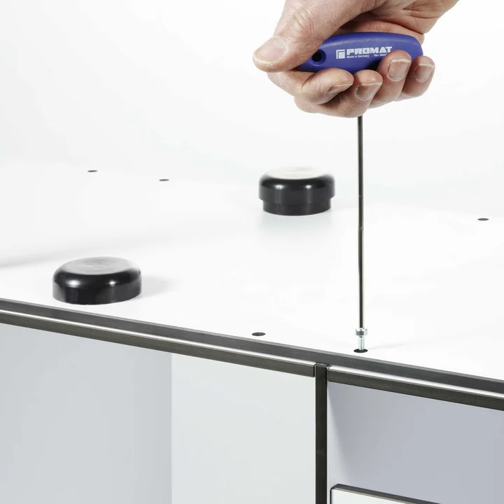 Library Modular Shelf System HP by Hans Hansen in white