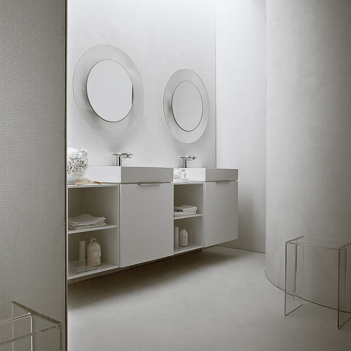 Kartell - All Saints Mirror, transparent crystal