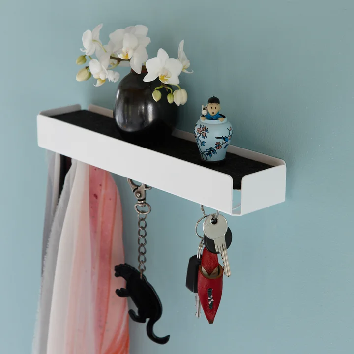 SL35 Key-Box Key box from Konstantin Slawinski in white / felt gray