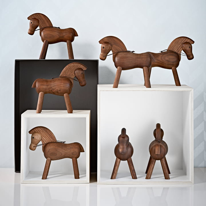 A herd of Kay Bojesen horses