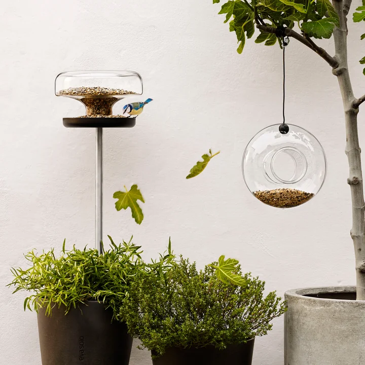 Get closer to nature with the Eva Solo Bird Table and Feeding Ring
