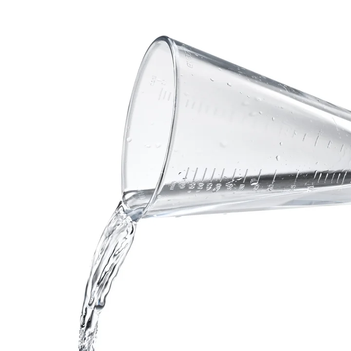 Small glass rain gauge by Eva Solo