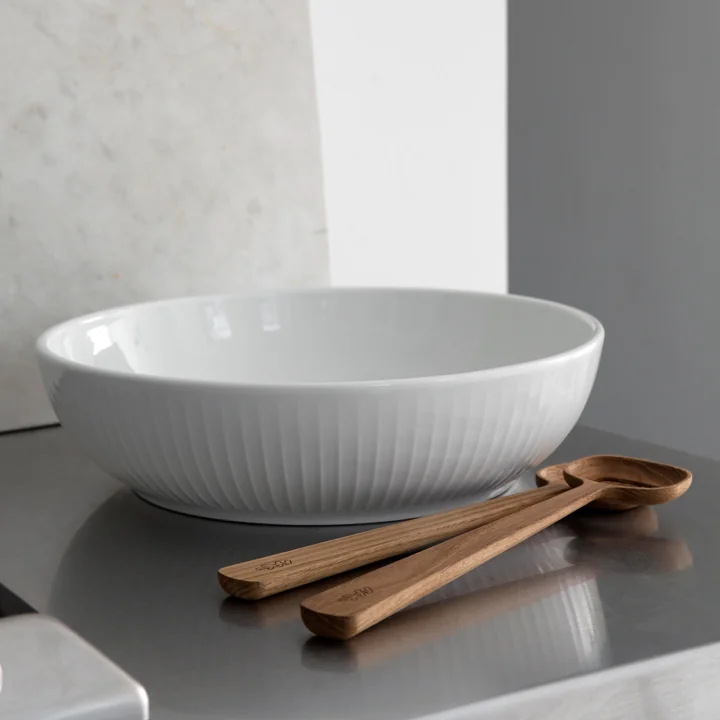 Handmade ceramic bowl for salads