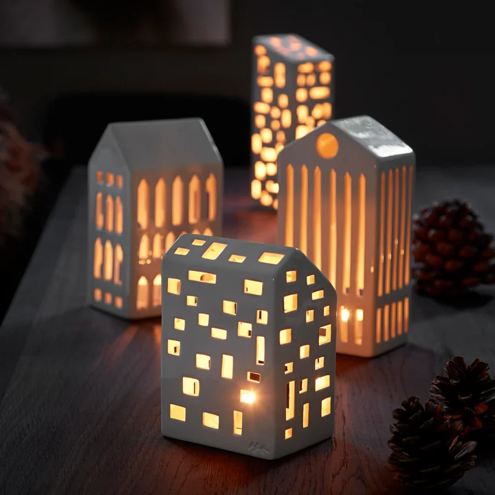 Tealight houses for Christmas