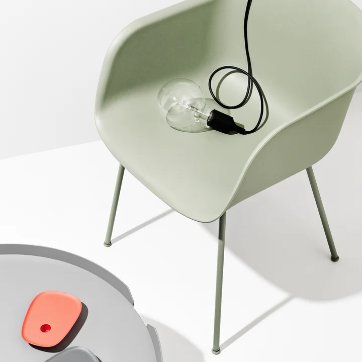 Fiber Chair Tube Base from Muuto