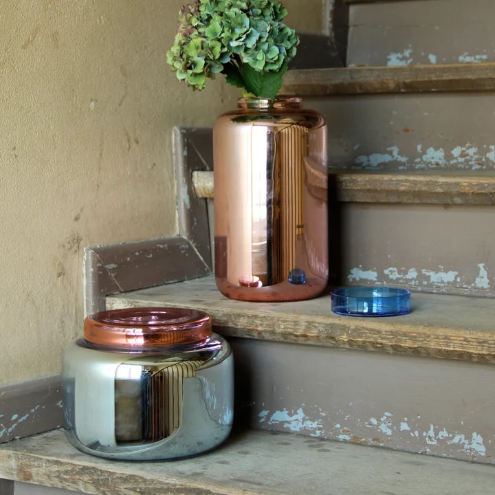 Low container vase by Pulpo: