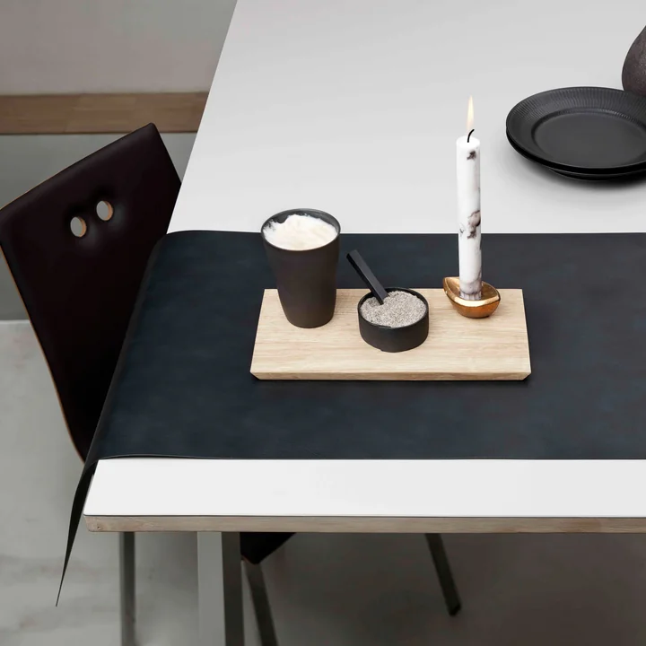 Table Runner by Lind DNA in Nupo black