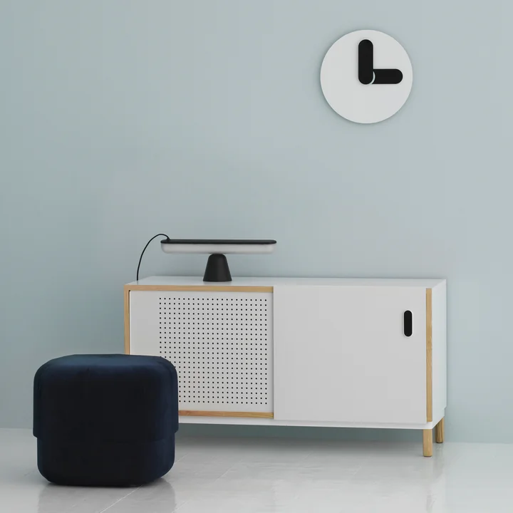 Acrobat table lamp and Circus pouf in small from Normann Copenhagen