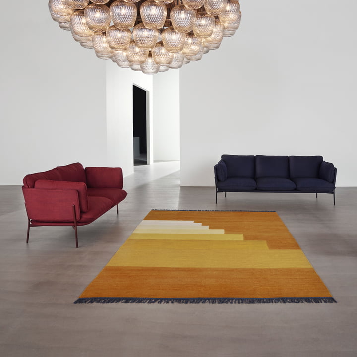 Blown pendant lamp and Another Rug carpet from & Tradition