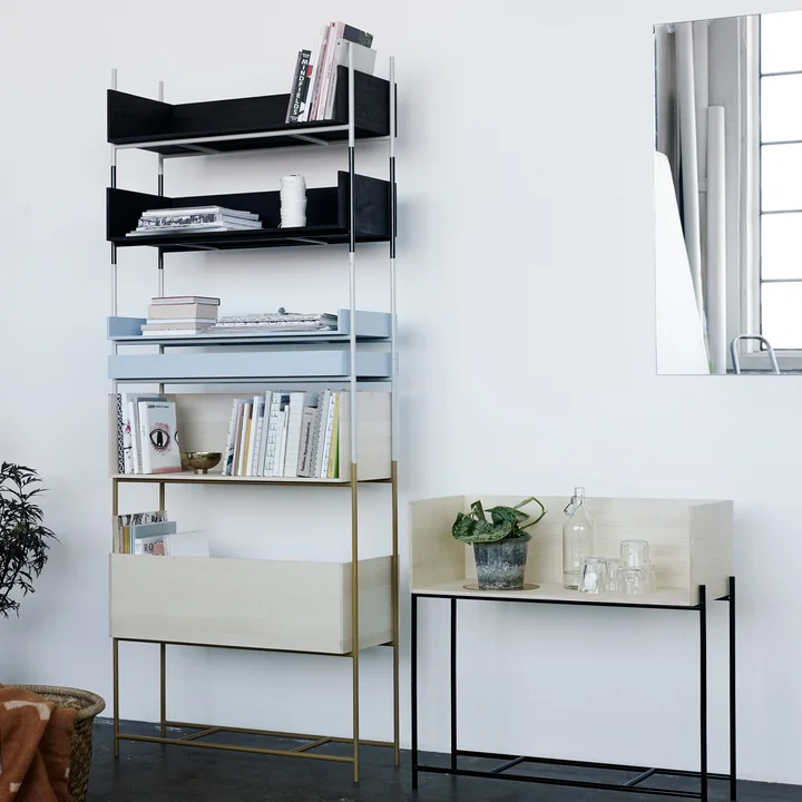 Vivlio Shelving system from Skagerak