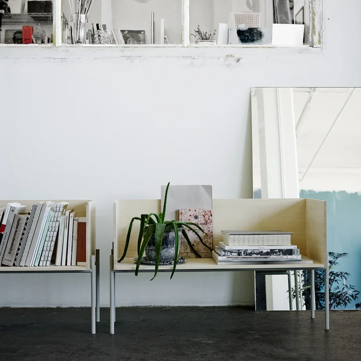 Vivlio Shelving system from Skagerak