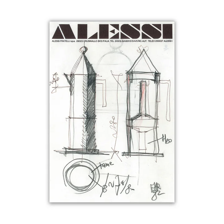 Alessi "La Conica" espresso maker group