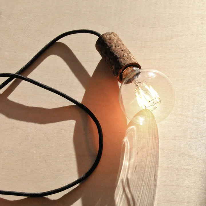 Cork from NUD Collection with light source