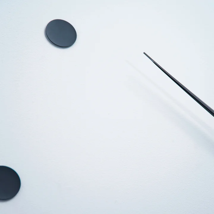 Radius Design - Flexible wall clock, black