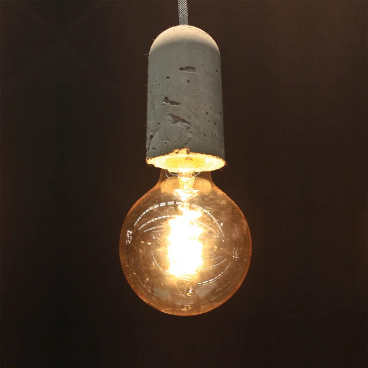 Base Concrete pendant luminaire from NUD Collection