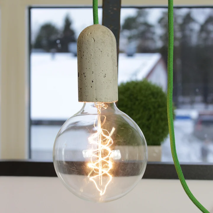 Base Concrete pendant luminaire from NUD Collection