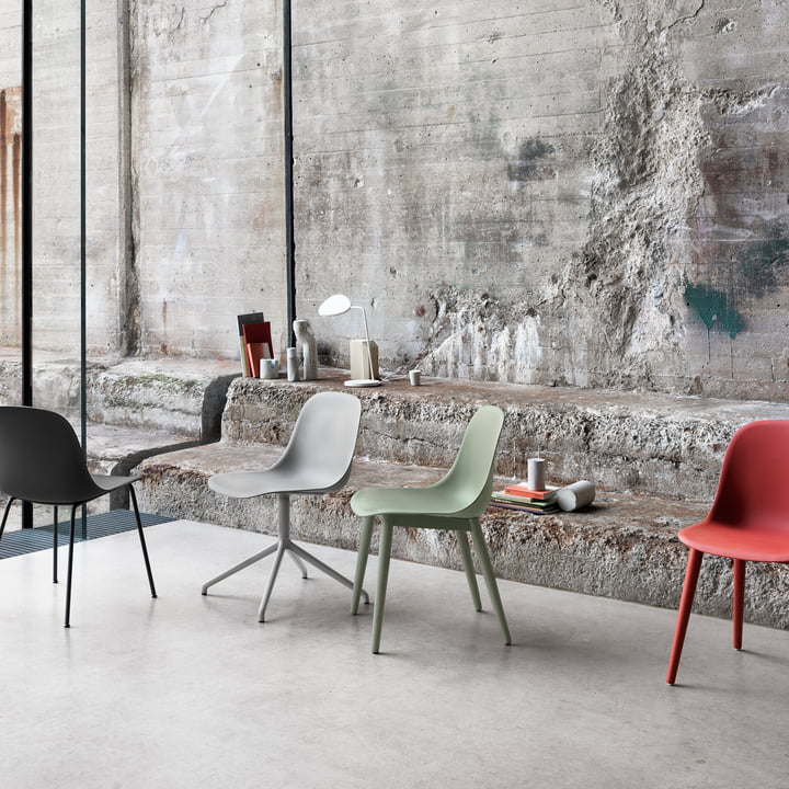 Fiber Side Chair variants from Muuto