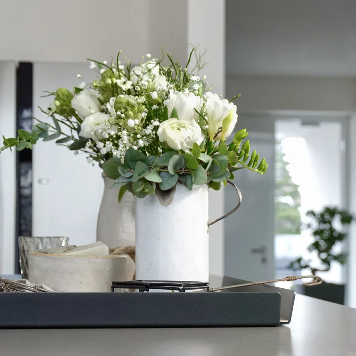 A decorated kitchenette
