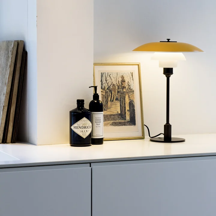 Design of the lamp by Poul Henningsen