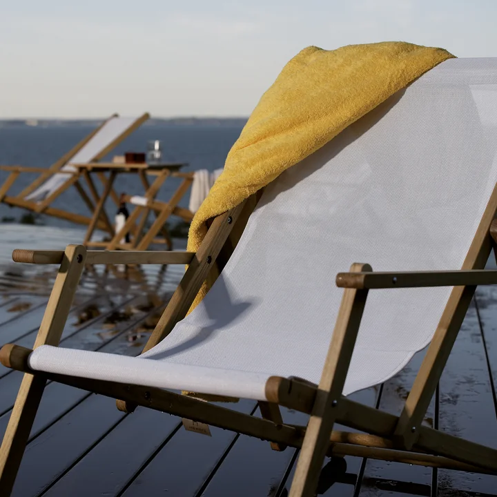 Deck chair teak from Jan Kurtz