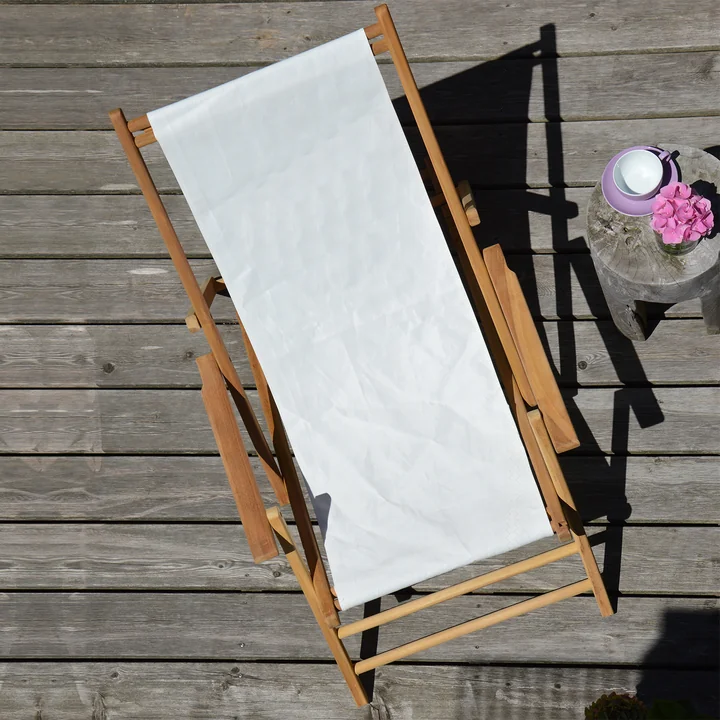 Deck chair teak from Jan Kurtz