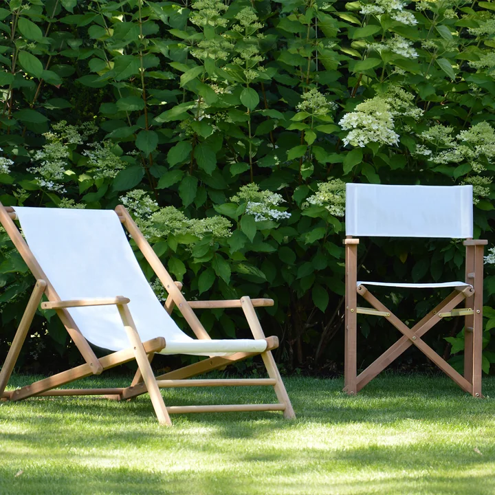 Deck chair teak from Jan Kurtz