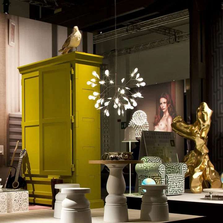 Luminaire in Hogweed Shape