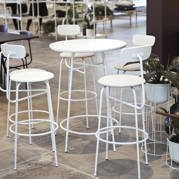 Afteroom Counter Table and Bar Stool