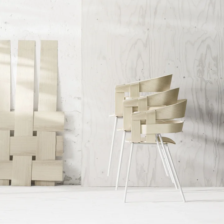 The Wick Chair Wood by Design House Stockholm