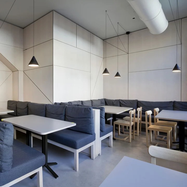 String Light Pendant light cone head from Flos