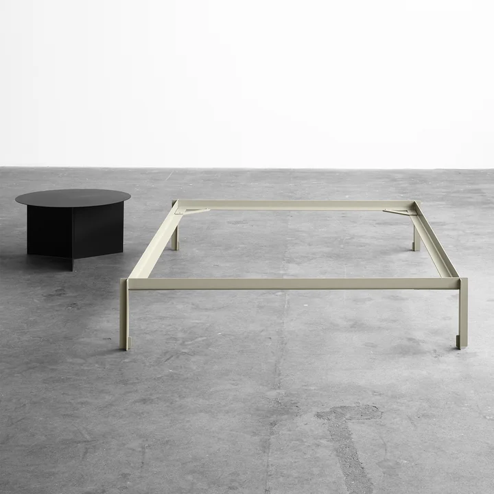 Connect Bed by Leif Jørgensen for HAY and the Slit Table Round
