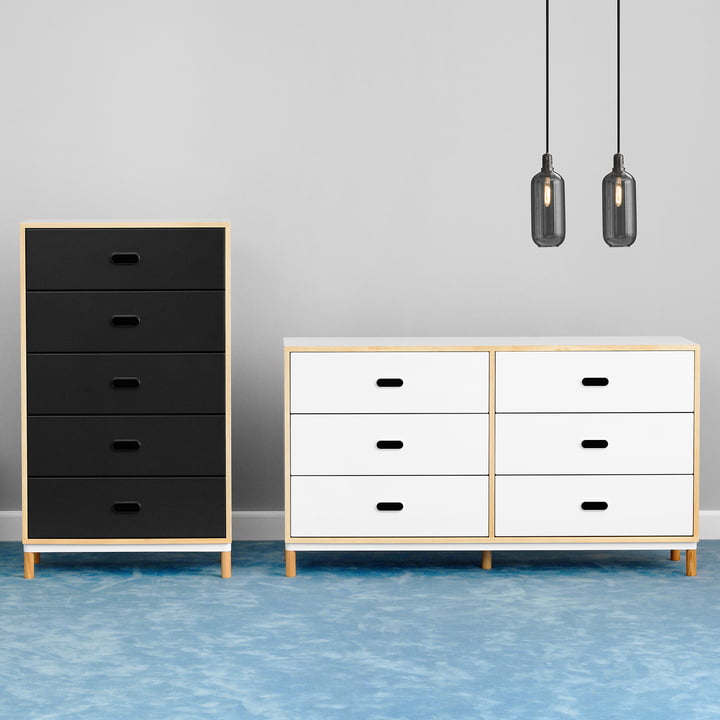 Kabino Sideboards with five or six Drawers