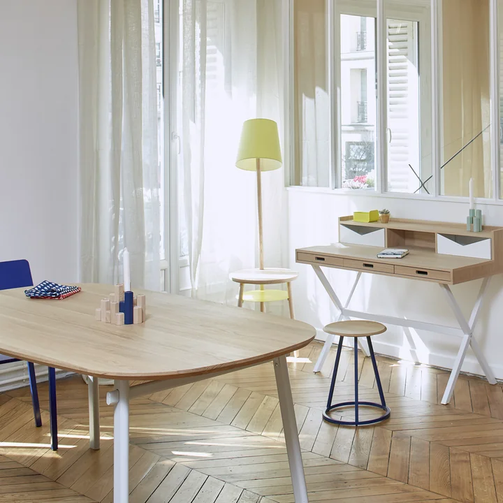 For the living and dining area