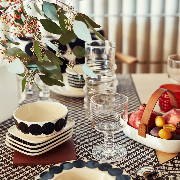 Simple tableware by Marimekko